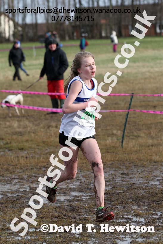 Girls under-15s NEHL, Jarrow. Photo: David T. Hewitson/Sports for All Pics